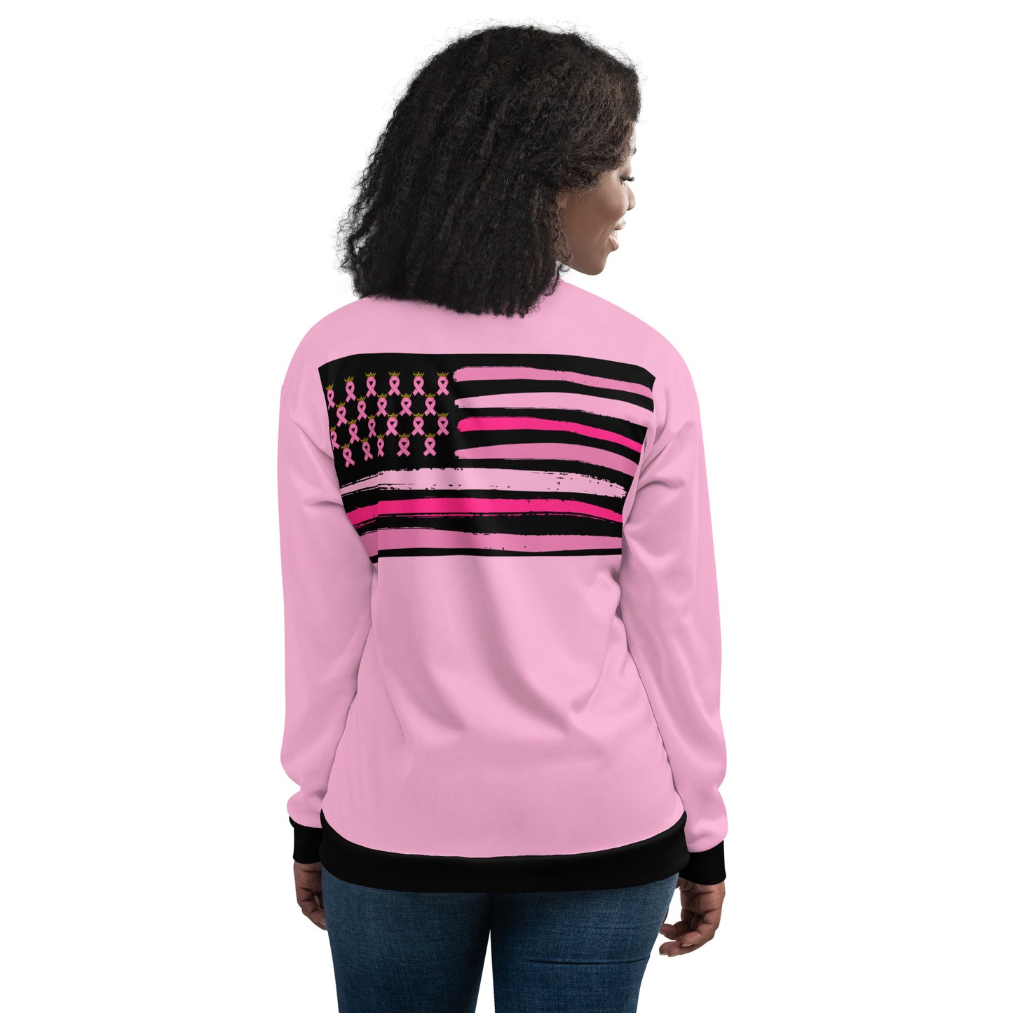 Pink October Akoben Bomber PINK