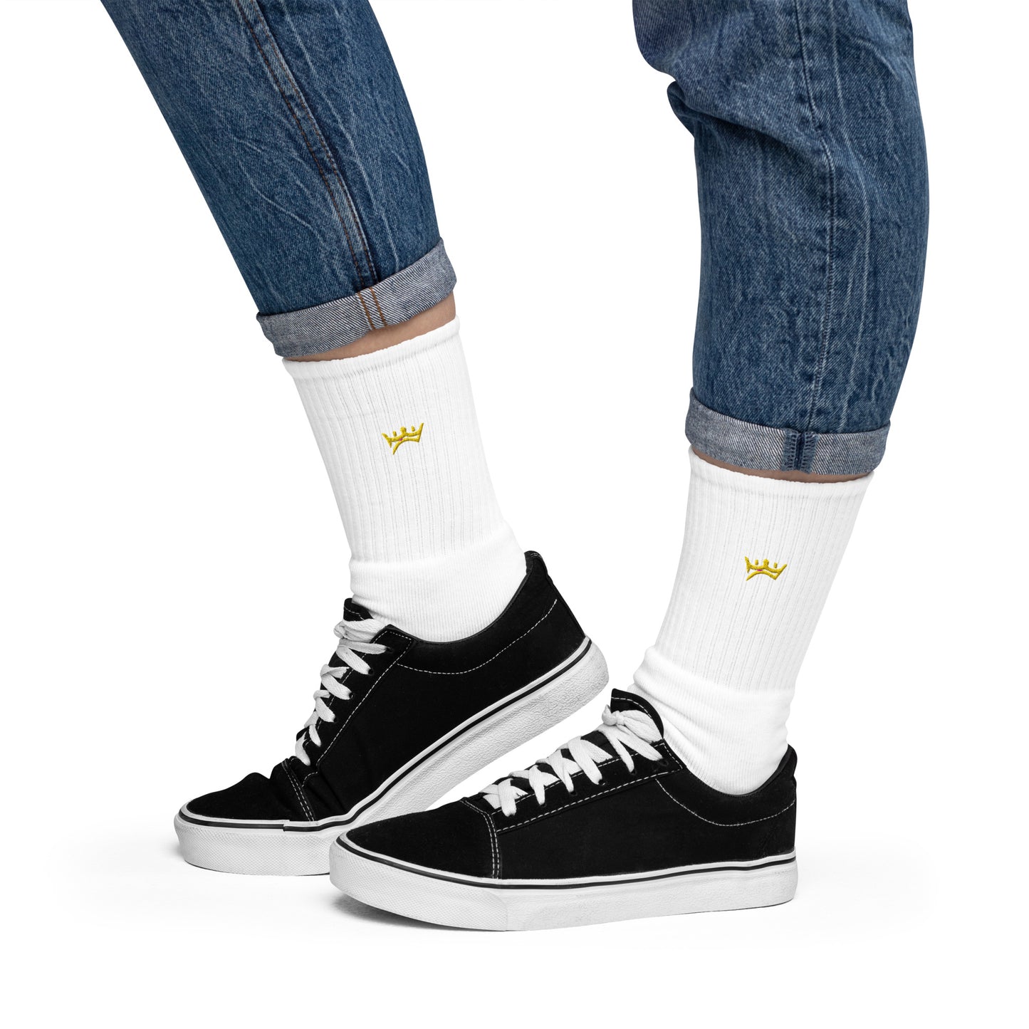 CrXwn Embroidered socks