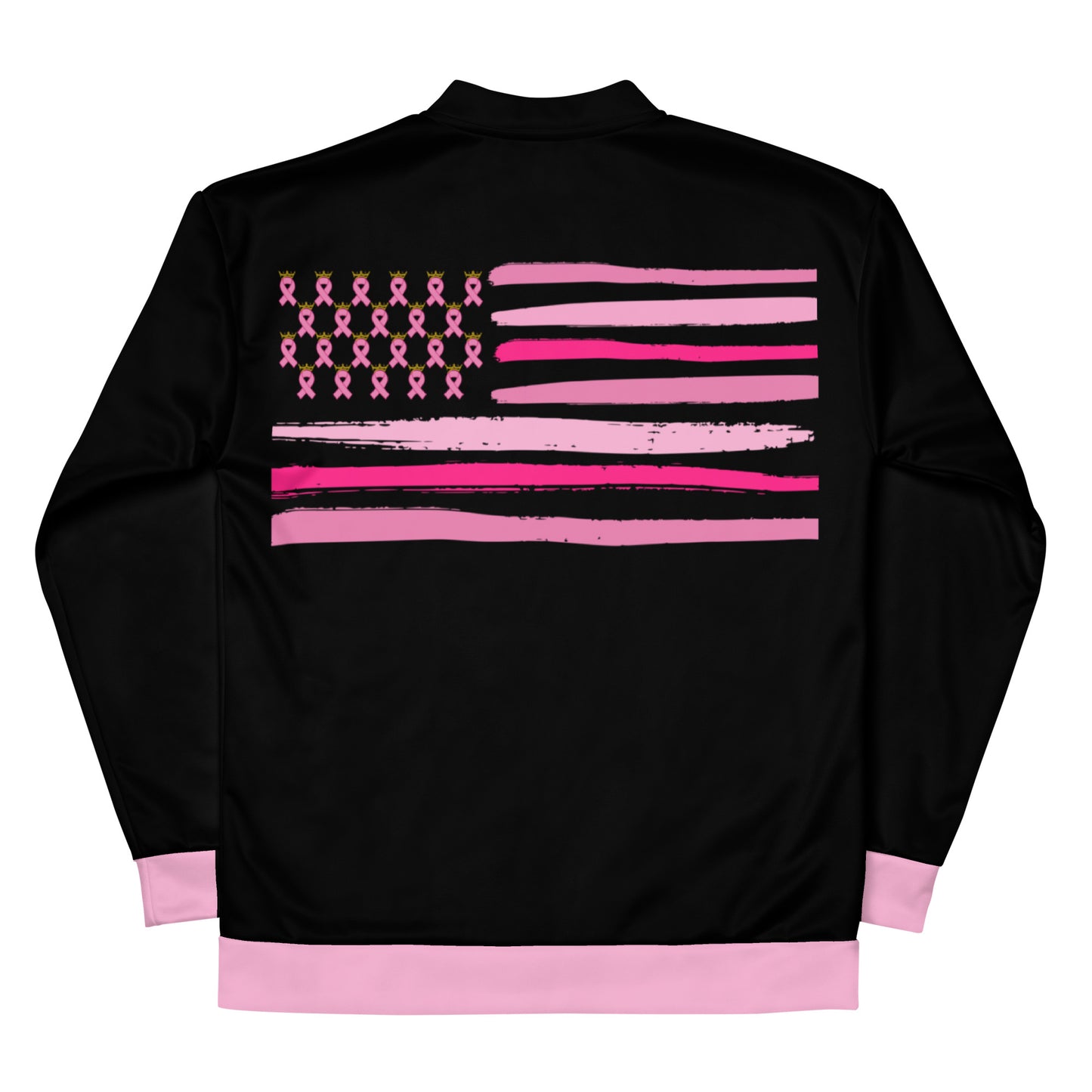 Pink October Akoben Bomber BLACK