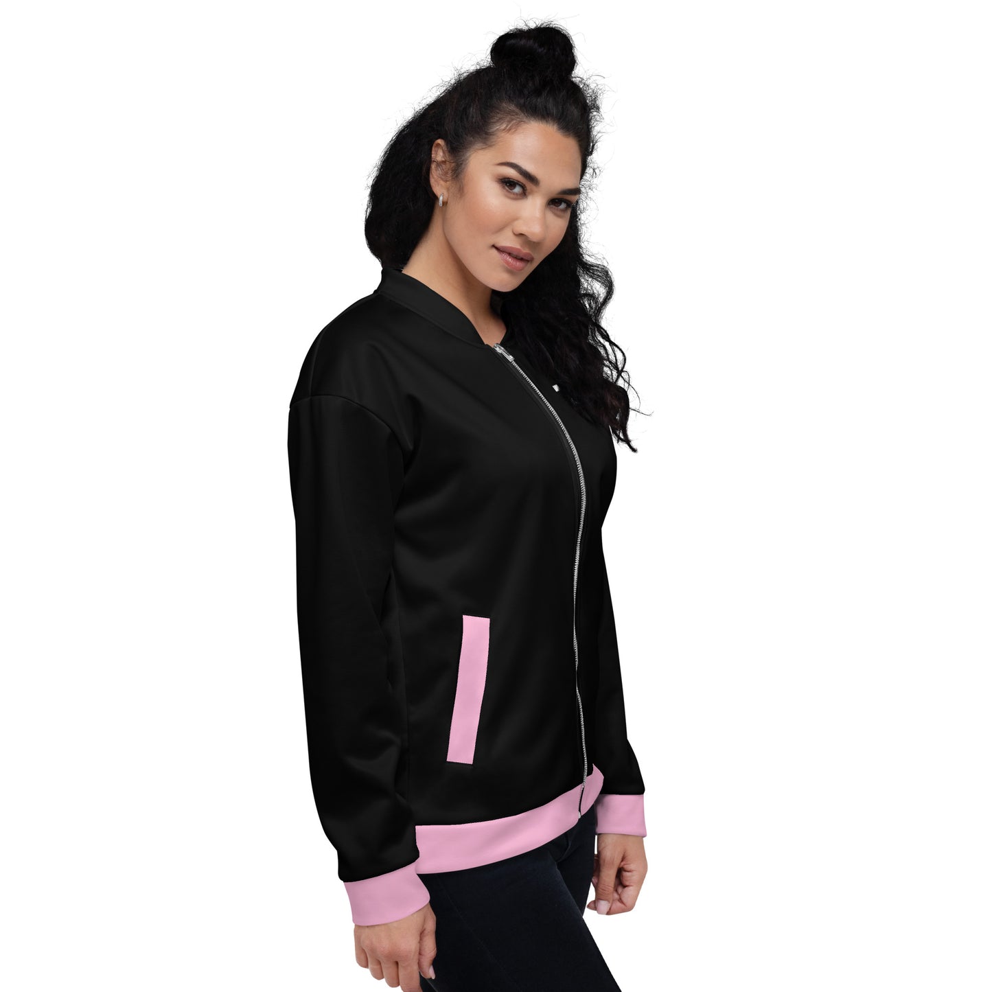 Pink October Akoben Bomber BLACK