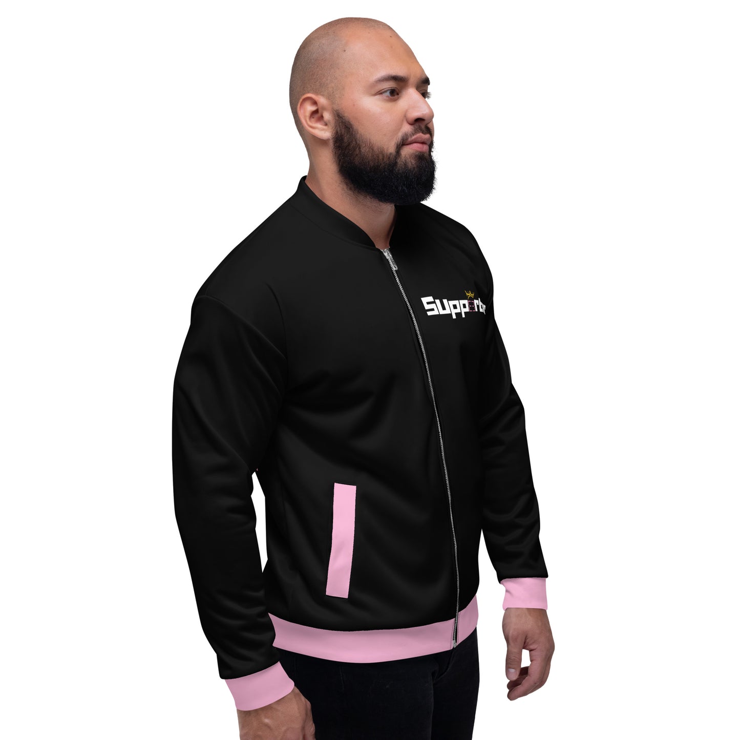 Pink Woforo Dua Pa A Jacket